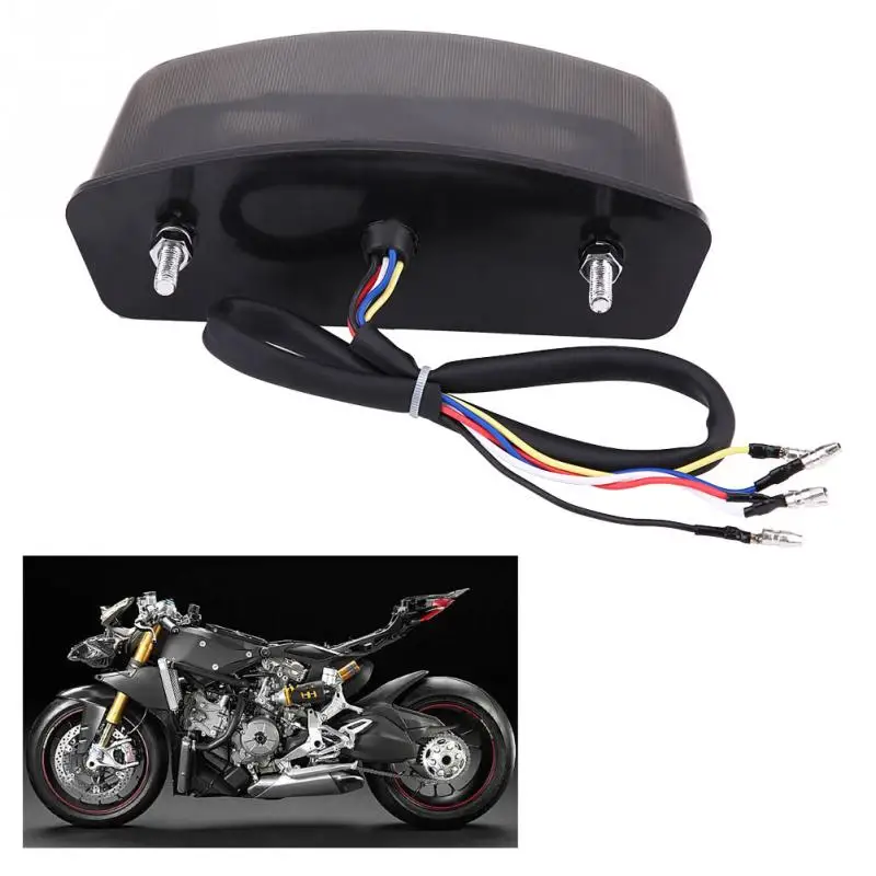 

Motorcycle Turn Signal LED Tail Light Indicator Smoked for Ducati Monster 900 1000 S2R S4 S4R S4 1994-2008 Car Accessories