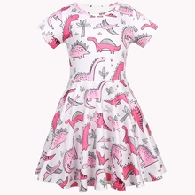 Summer Baby girl clothes dinosaur dress jacquard dresses for Girls Halloween costume cosplay Party Vestidos 1200 Summer Baby girl clothes dinosaur dress jacquard dresses for Girls Halloween costume cosplay Party Vestidos 1200