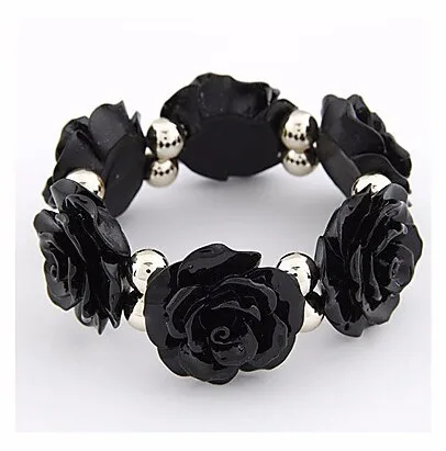 black rose bracelet