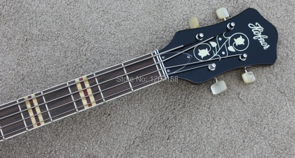 Винтажный SUNBURST Hofner Verythin Bass HCT 500/7 серия Полые body2xStaple пикапы бесплатная доставка