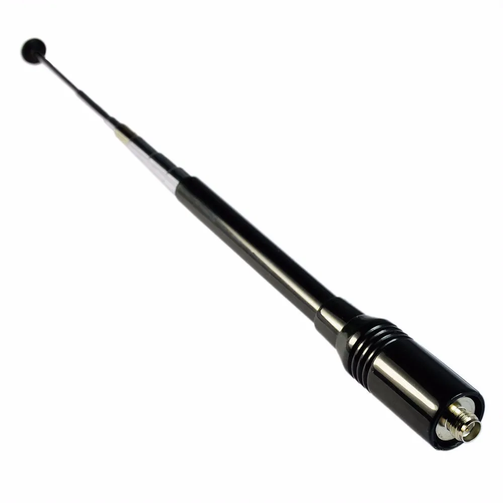 XQF NA-773 Двухдиапазонная Выдвижная антенна SMA-Female для Kenwood Baofeng UV-5R 888 S двухстороннее радио