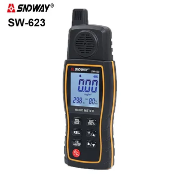 

SNDWAY SW623 Hand Holding formaldehyde detector formaldehyde tester indoor environment formaldehyde gas Monitor tester
