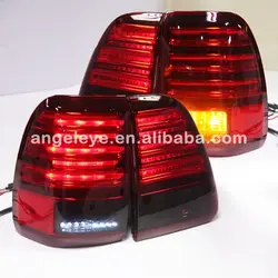 Для toyota prado 4700 FJ100 LC100 LED Фонарь 1998-2007 год красные, черные Цвет lf