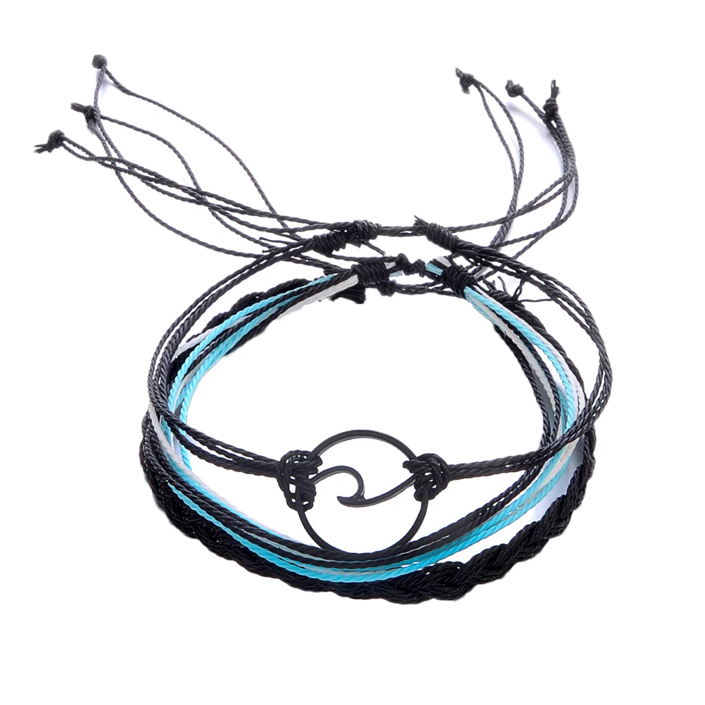 String Bracelets Boho Multi layered Handmade Bohemian Fabric Bracelets