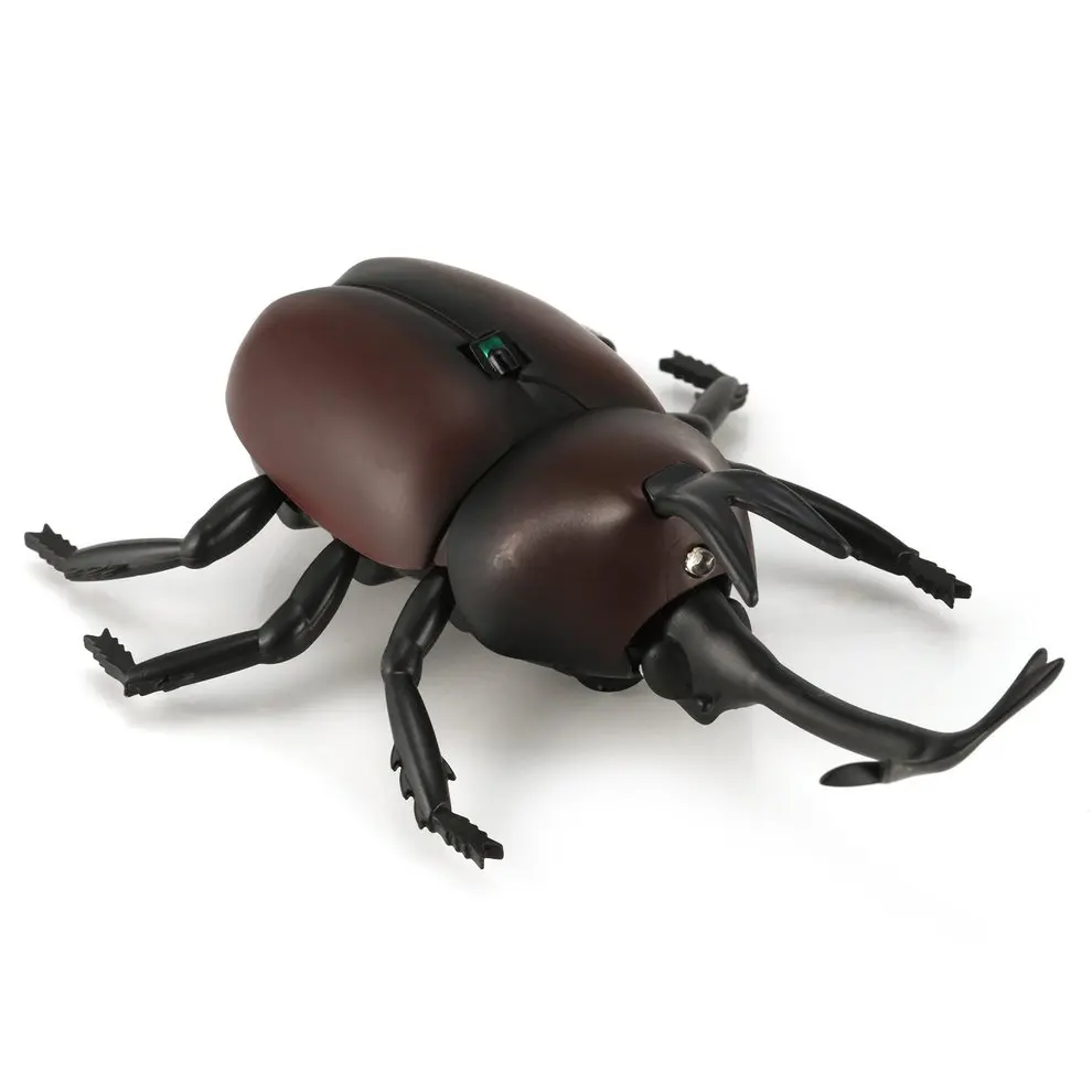 Инфракрасный пульт дистанционного Управление реалистичные Жук RC животного игрушечные насекомые подарок Шутка вечерние SY интерактивные
