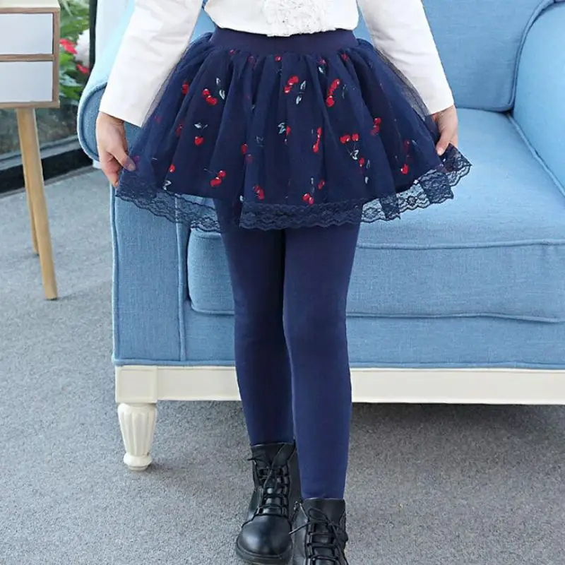 2018 Spring Fall Toddler Teen Girls Leggings Kids Girl Legging Lace