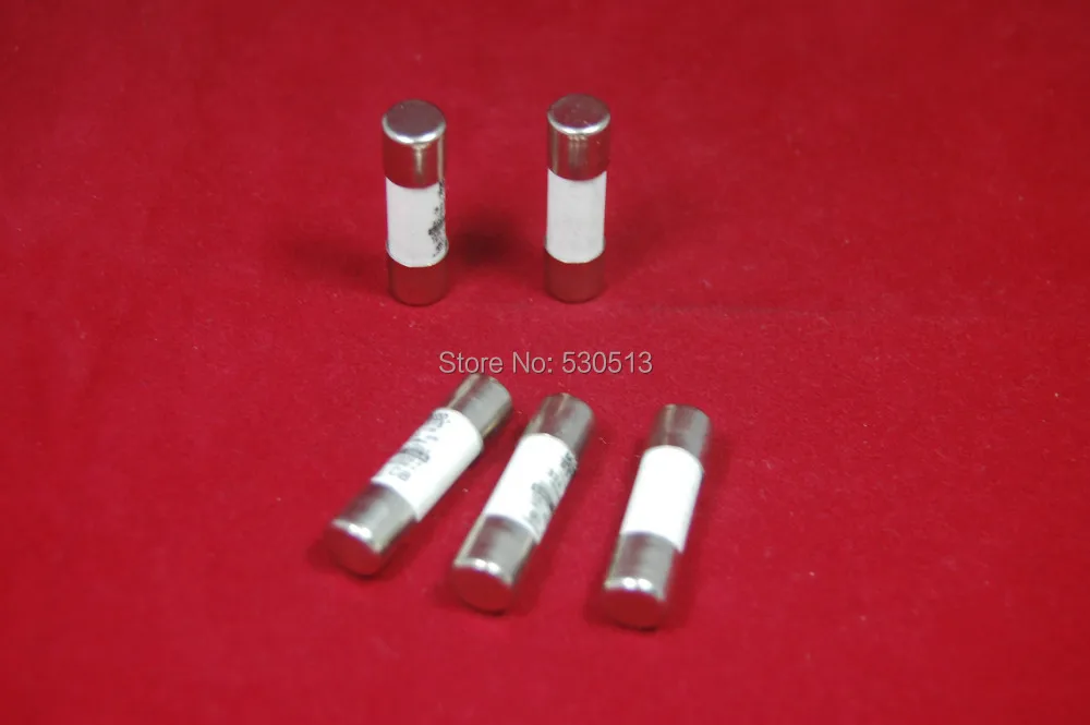 LOT OF 5 Pcs 500V 15A Cylindrical Fuse Links RO15 Time delay gG 10 x 38mm
