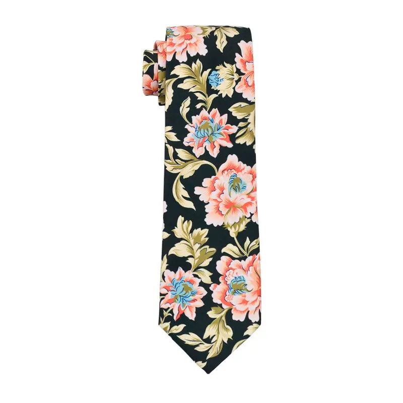 LS-1224 Новое поступление модные Для мужчин хлопок галстук Высококачественная брендовая одежда Дизайн Галстук платок Запонки Набор для Для