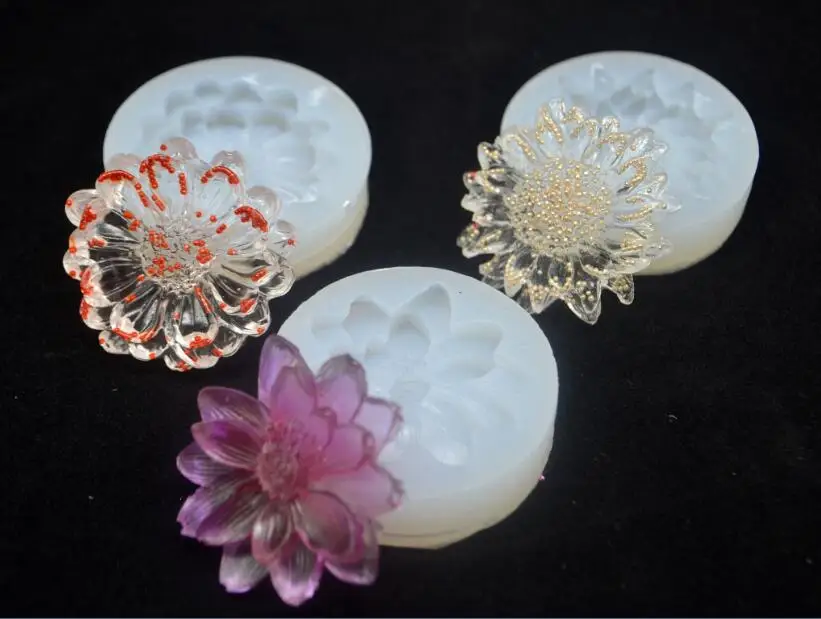 3 style for choose font b white b font font b flower b font diy Silicone