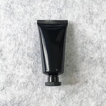 

300pcs/lot 40g 40ml Empty Black Cosmetic Bottles Soft Tube Mini Makeup Container with Cap Travel Refillable Bottles Wholesale