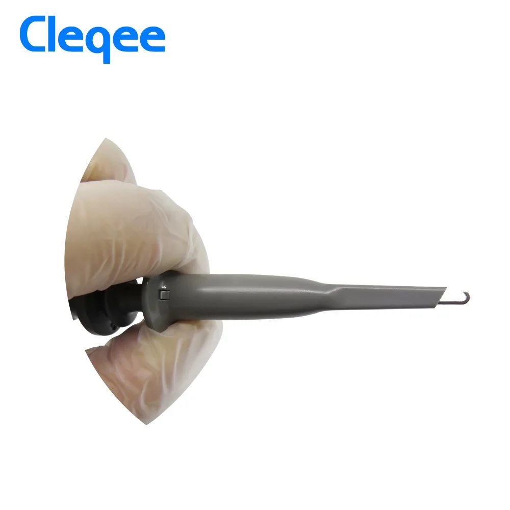 Cleqee 2 шт. P6060-60MHz и P6040-40Mhz осциллограф зонд зажимы для Tektronix осциллограф hp X1/X10 DC-60MHz DC-40MHz