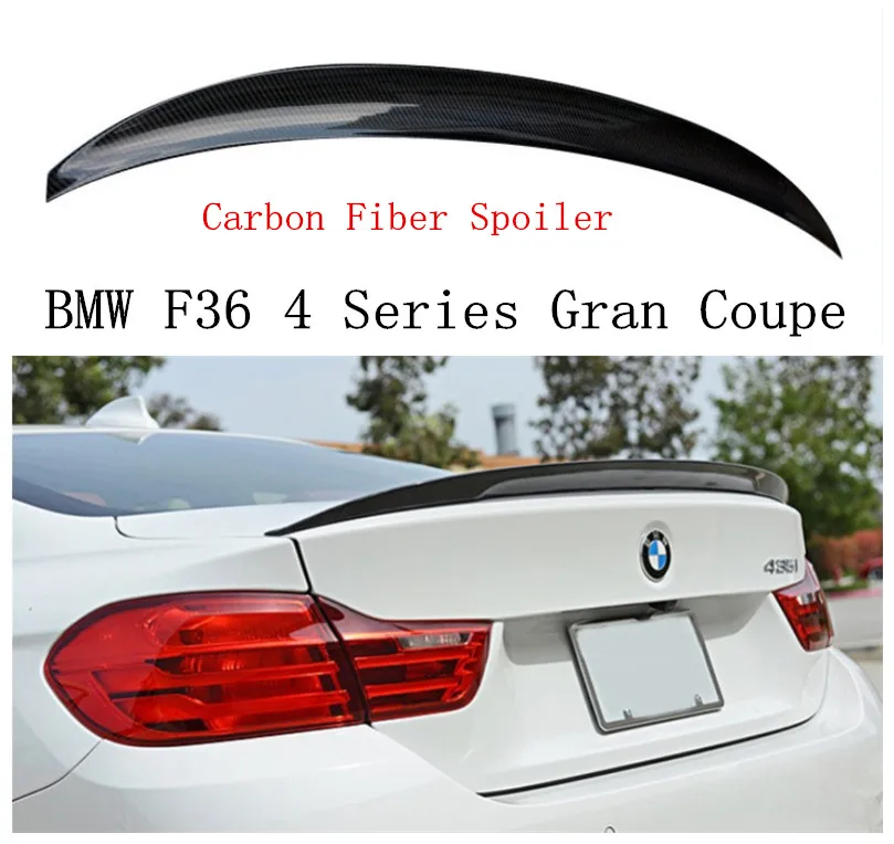 Спойлер из углеродного волокна высокого качества для BMW F36 4 серии Gran Coupe 420 428 430 435
