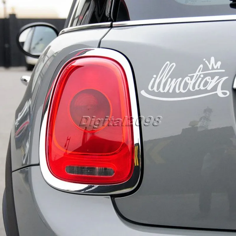 Yetaha New Illmotion Decals For Car Sticker Vinyl Drift Racing Illest Fatlace Motorcycle Stickers On Cars Window Bumper Styling