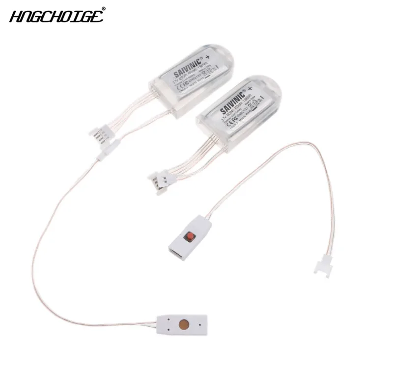 Светодиодная ленсветильник HNGCHOIGE 1 пара 65 см x 2 RGB SMD3528 лента s USB светящаяся цветная