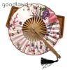 Free Shipping 1pcs High Quality Delicate Packaging Chinese Flower Bamboo Folding Hand Fan for Wedding Christmas Party ► Photo 3/6