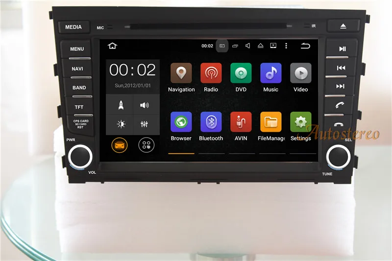 Top Android7.1 Car CD DVD Player AutoStereo Unit GPS Navigation for HYUNDAI MISTRA 2013-2016 Multimedia Stereo Auto Headunit 5