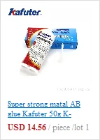 Сильный 50 мл клей УФ kafuter УФ отверждения клей K-302+ 51 Светодиодный УФ фонарик УФ отверждения клей кристалл стекло и металл склеивания