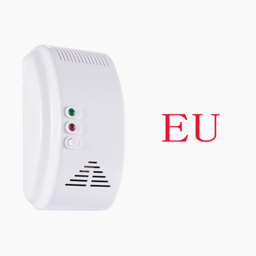 

12V gas detector sensor alarm propane butane liquefied petroleum gas natural motorcycle oracle bone ocean detector EU