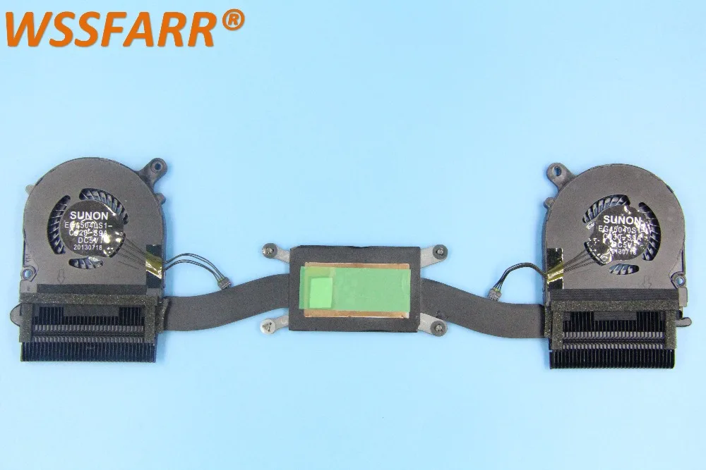 Original For Lenovo Yoga 2 Pro 13 Pro13-ISE Pro13-IFI Left Right CPU Cooling Fan Heatsink EG45040S1-C020-S9A EG45040S1-C030-S9A |