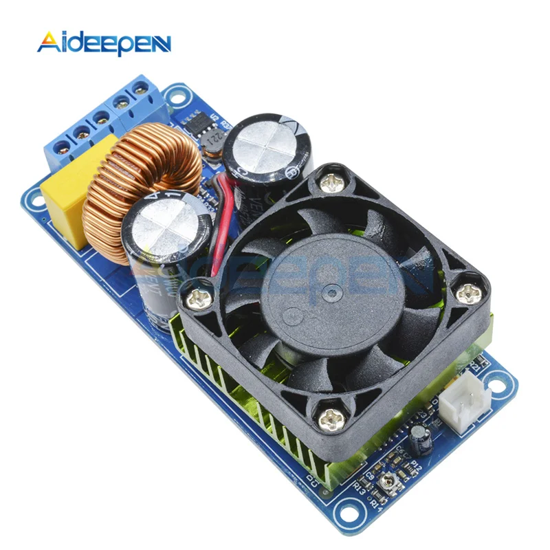 

DC 58V-70V IRS2092S 500W Mono Channel Digital Amplifier Class D HIFI Power Amp Board Digital Single Amplifier Module 20Hz-20KHz