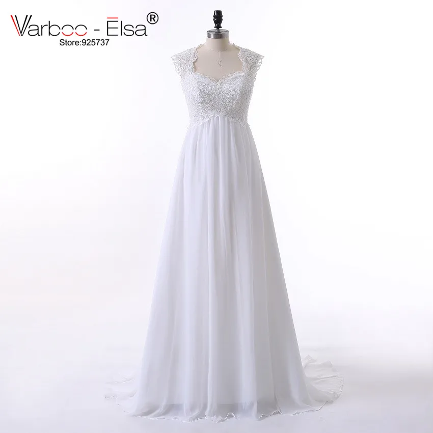 Vintage Empire Waist Wedding Dress 8