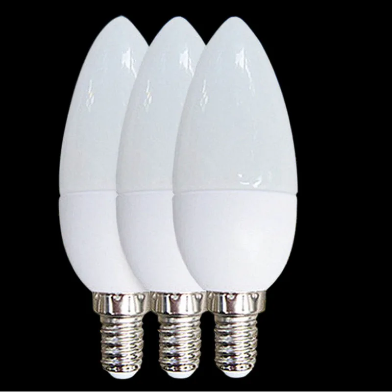 10pcs E14 2835 SMD led candle light bulb lamp Warm White/Cool White,Led