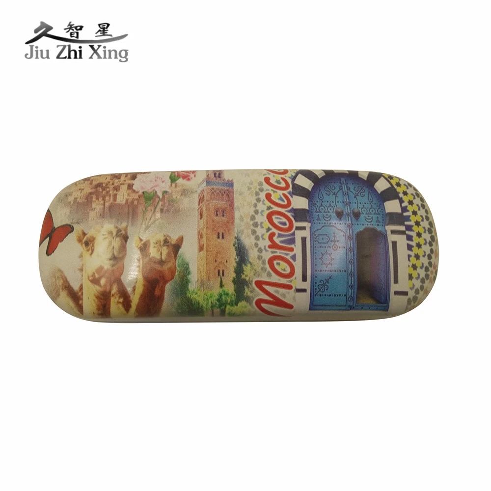 

JIU ZHI XING Waterproof Hard Women Glasses Case Reading Leather Glasses Case Men Sunglasses Box