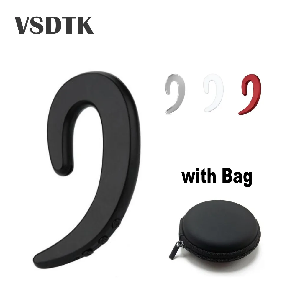 Лучший товар! Беспроводные наушники Bluetooth вкладыши спортивная Гарнитура костной
