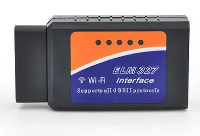 Устройство для считывания кодов ELM327 WIFI V1.5 50 шт./лот Бесплатная доставка DHL высокое