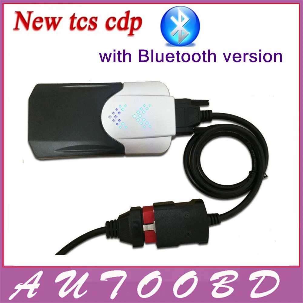 New Vci 2014 R2 Keygen CD TCS CDP Pro with Bluetooth Diagnostic tool for Auto Cars