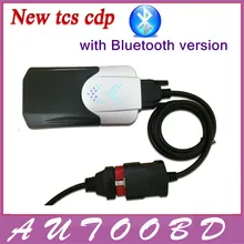 Новый Vci (2014 R2 Keygen CD) TCS CDP Pro с Bluetooth Диагностический инструмент для Автомобилей Автомобили/Грузовики OBD2 Сканер Один Год Гарантии
