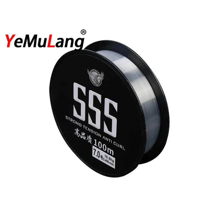 

YeMuLang Brand 1PCS 100M 555 Nylon Fishing fly Line Monofilament Fly Fishing Lines For Fishing Fly-Fishing-Material