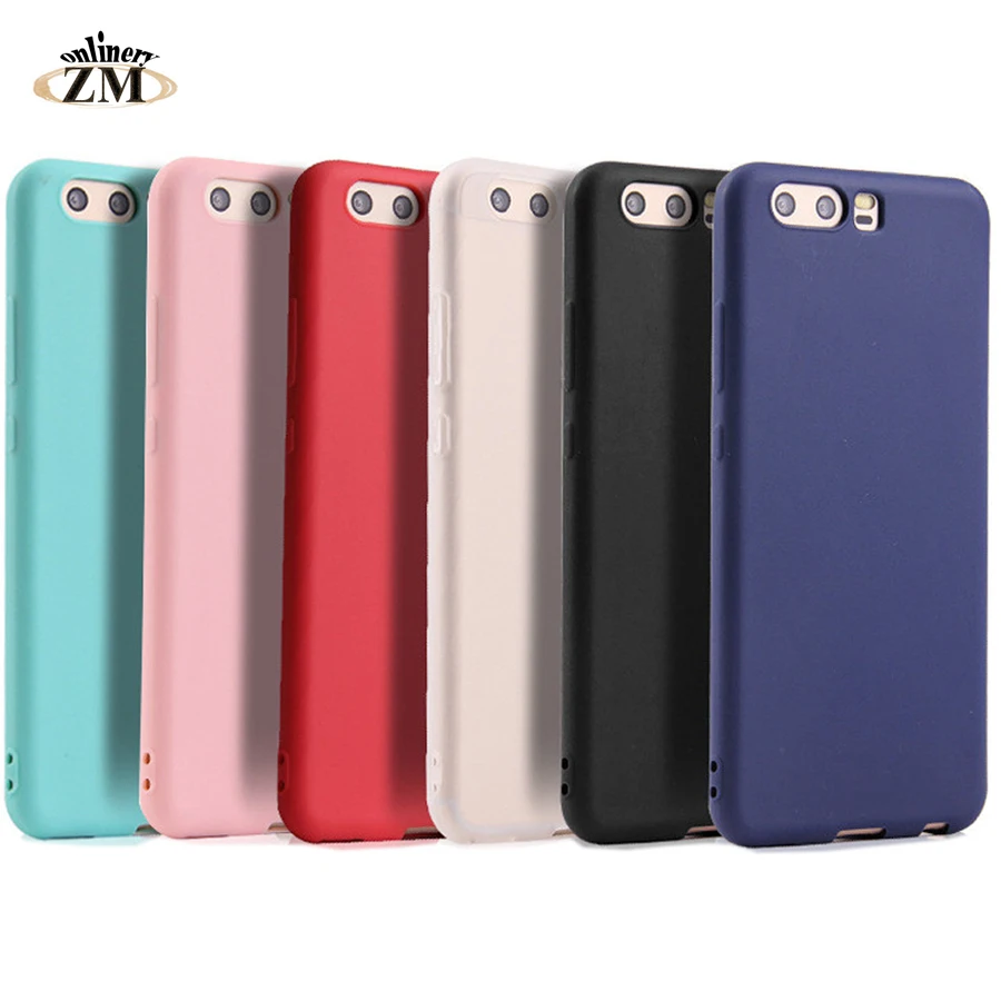 

Matte Soft TPU Phone Case for huawei honor 10 9 8 lite Silicone cases for huawei honor 9i V10 V9 7X 6X 8 pro back cover