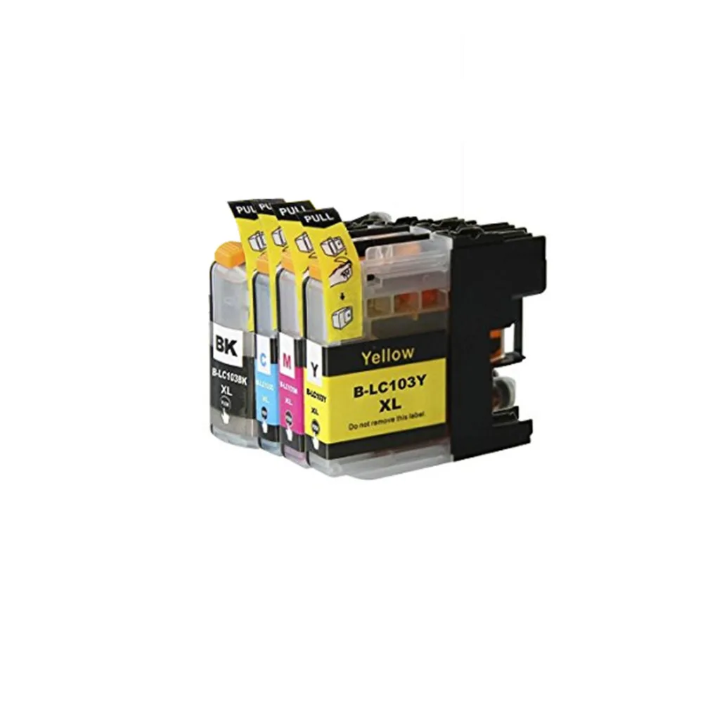 HTL LC101 LC103XL Compatible ink cartridge full ink chip for Brother MFC J4310DW MFC J4410DW MFC