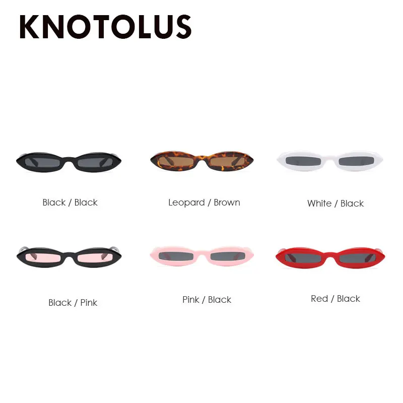 Knotolus 2018 Брендовая Дизайнерская обувь Винтаж Овальные Солнцезащитные очки
