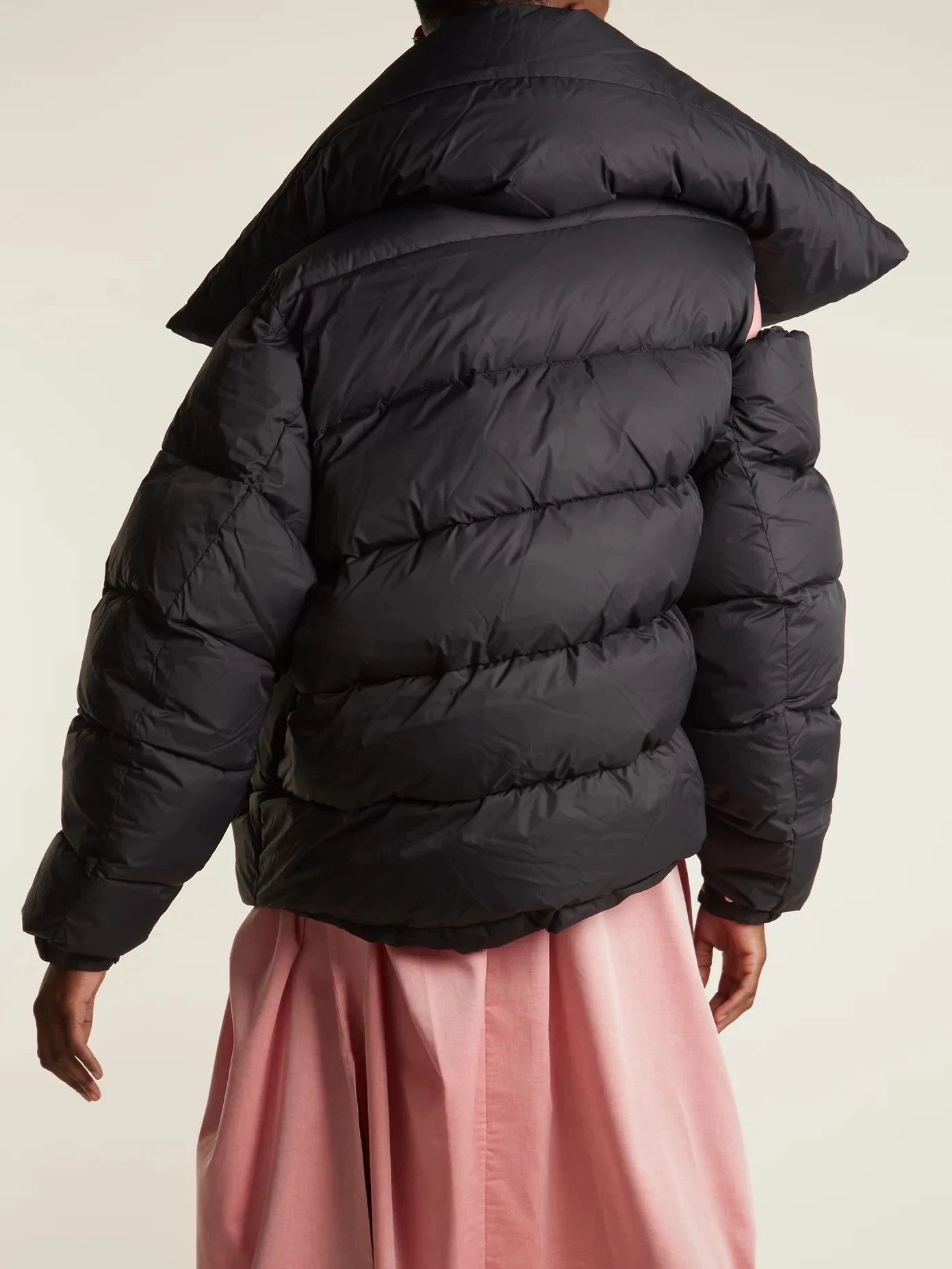 Hiver Coton Bouton Court Fahion Hight Chaud 2019 Rembourré Survêtement Qualité Irrégulière Automne Manteau Pardessus Puffy Aucun Slim Noir Ovqpxw6Av