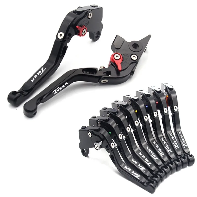 

For Yamaha tmax530 500 2016Motorcycle modified brake handle folding telescopic handle cnc handlebar horn rod