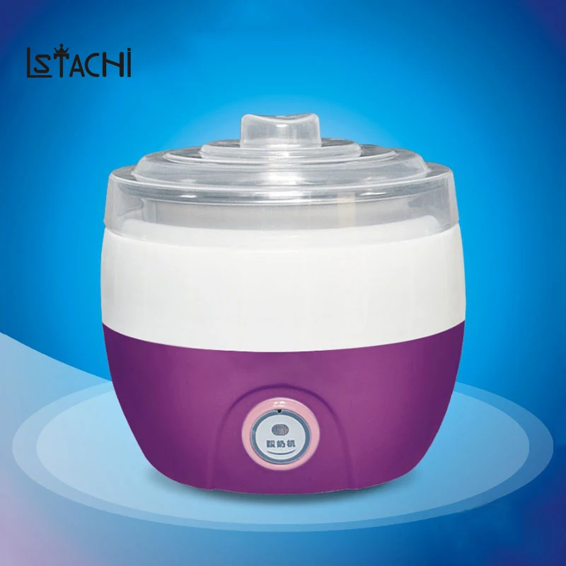 

Electric multifunction Yogurt Machine Stainless Steel Liner Mini Automatic Yogurt Maker 1L Capacity Kitchen Appliances Breakfast