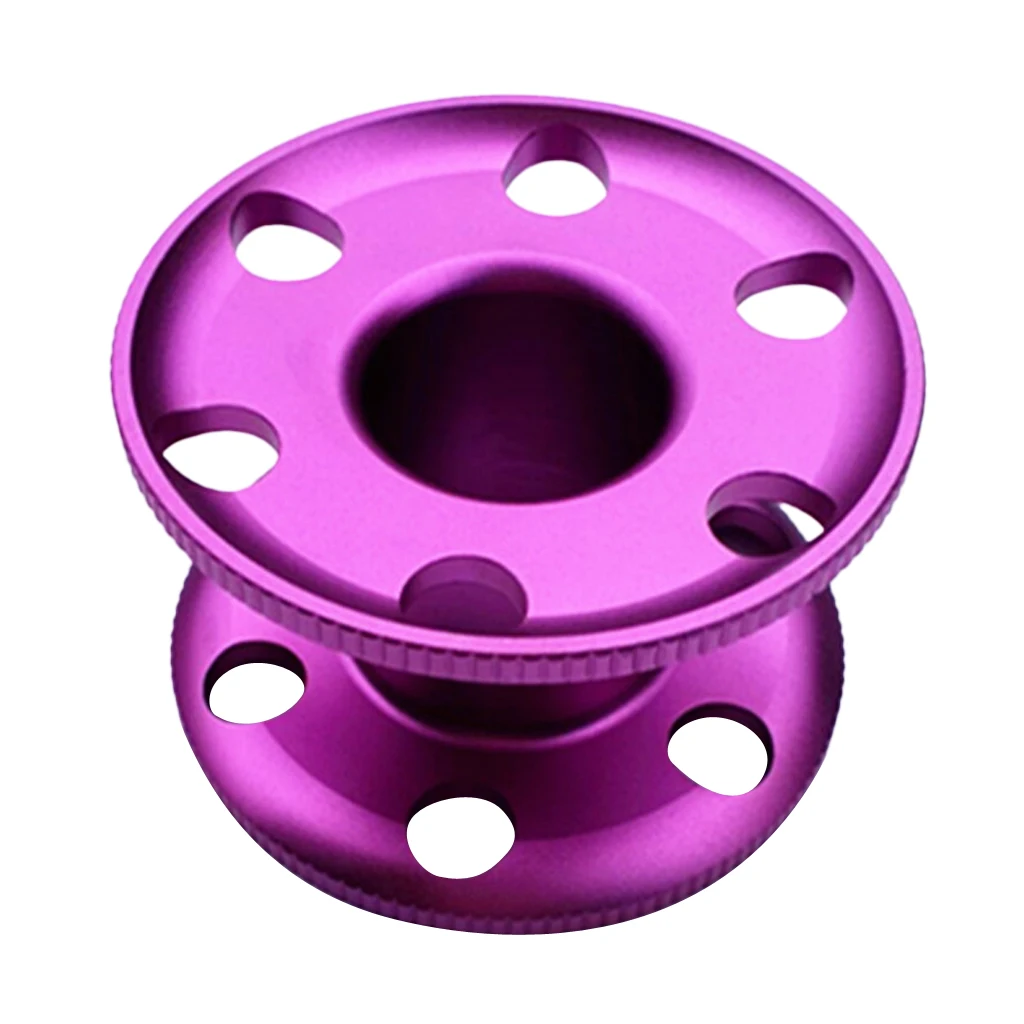 Durable Aluminum Scuba Diving Dive Finger Spool Snorkeling Guide Line Reel for Underwater Sports Accessories 