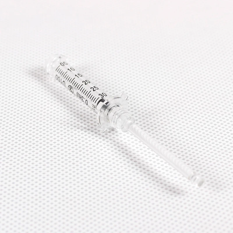 Cabeça da Ampola da Agulha para Hyaluron Caneta de Alta Remoção do Enrugamento Seringa de Água Pces Seringa Medicina Arma Hyaluron Pressão 50 0.3ml ou 3 Cheap Dicas tatuagem