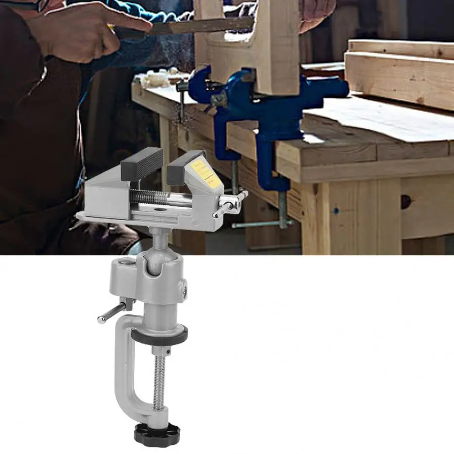 

High Grade Aluminum Alloy Universal Vice Household Workbench Universal Plier Table Vice Tabletop Universal Vice