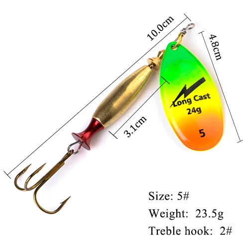 FISH KING 16, 18 г, 24 г, металлическая длинная литая рыболовная блесна для спиннинга, ложка, жесткая приманка для джига, Искусственные воблеры для троллинга, форели для щуки - Цвет: multicolor 5