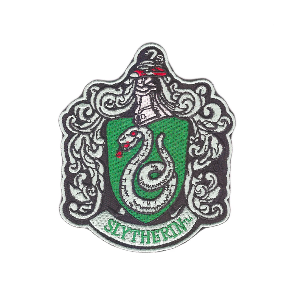 

Denim patch HARRY POTTER "SLYTHERIN" EXTRA LARGE Embroidered Robe Patch