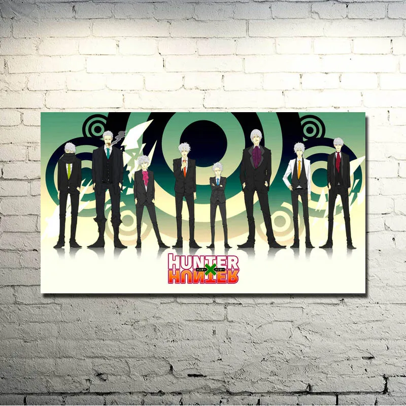 

Hunter x Hunter Anime Art Silk Fabric Poster Print 13x24 24x43 Inch Wall Pictures For Living Room Decor Killua GON FREECSS 035