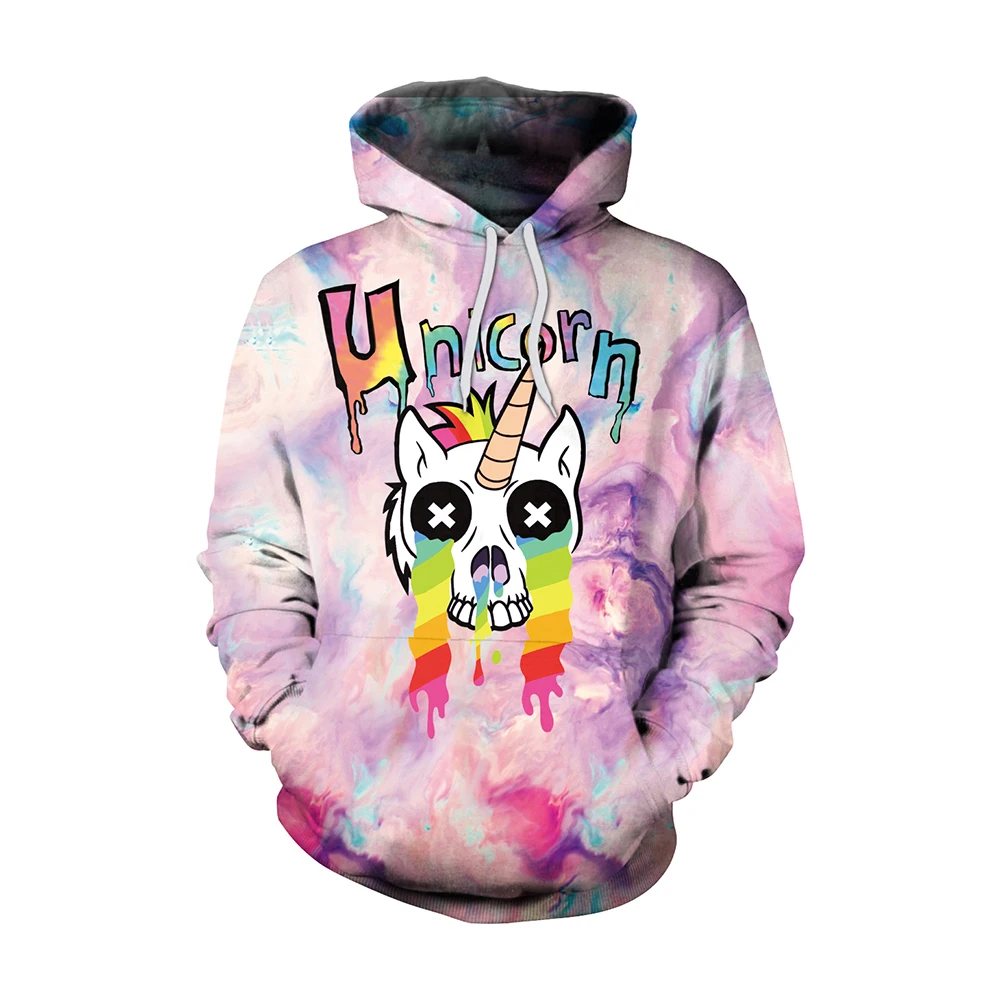 Graffiti Unicorn Hoodie -Unicorn Fashion
