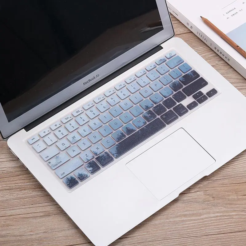 OUSHINE For Air 11.6inch Laptop Accessories Gradient Color Keyboard Cover Soft Waterproof Dustproof Keyboard Stickers For Laptop OUSHINE For Air 11.6inch Laptop Accessories Gradient Color Keyboard Cover Soft Waterproof Dustproof Keyboard Stickers For Laptop
