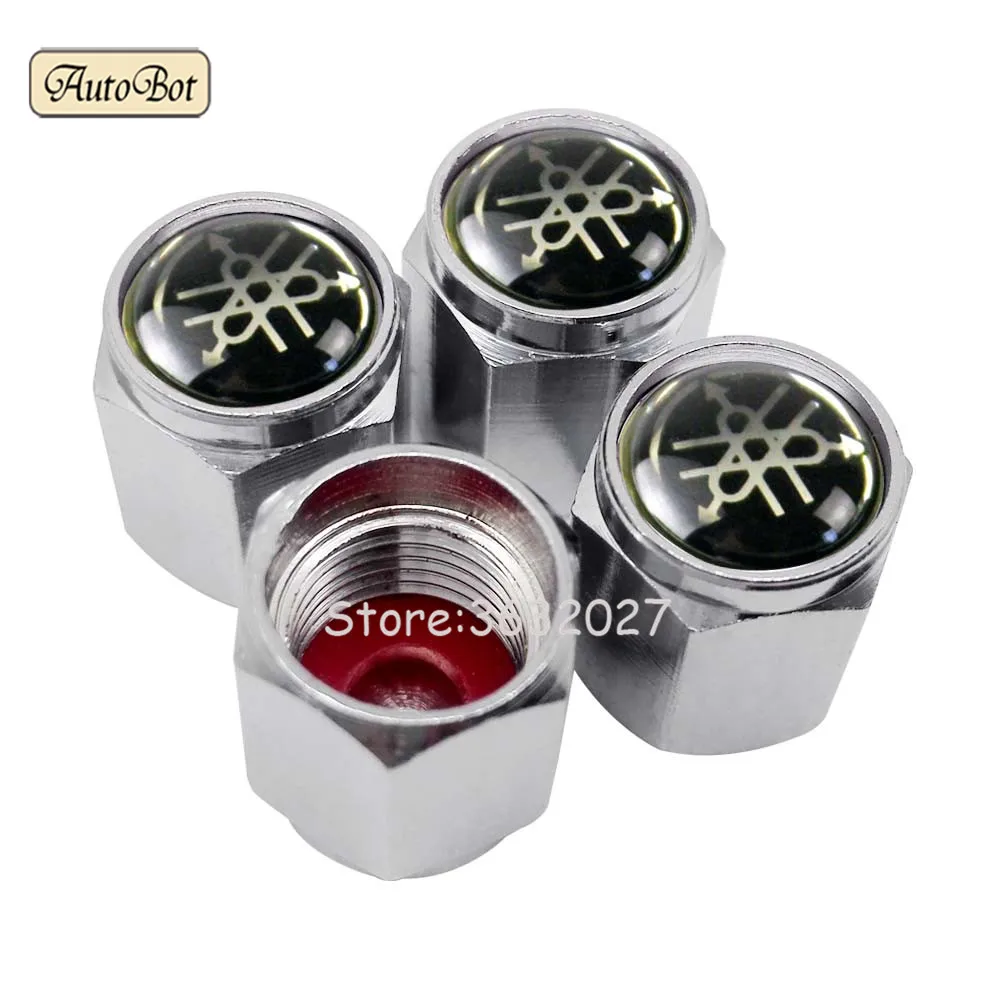 

Car Wheel Tire Valve Stems Caps Cover For Yamaha R1 R3 R25 Mt-09 Mt07 Fazer Fz6 Xj6 R15 Tmax Ys125 Xtz125 Ib E8 Rxv Ybr125 Dt125