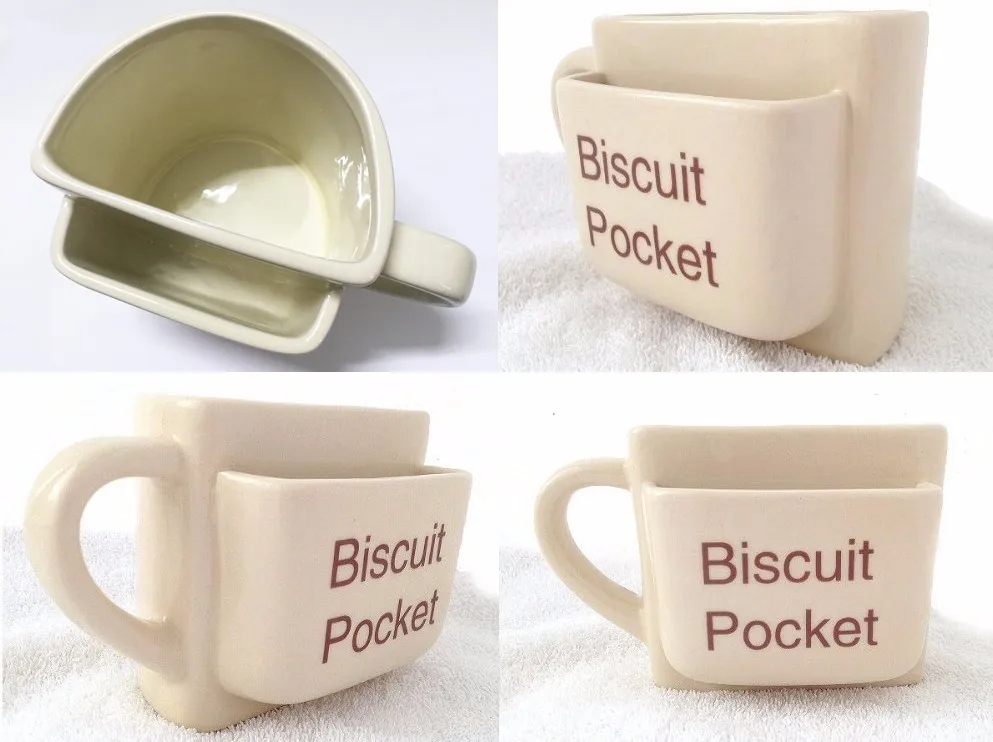 Biscuit pocket mug one cup originality Afternoon tea cups Office ... Biscuit pocket mug one cup originality Afternoon tea cups Office ...
