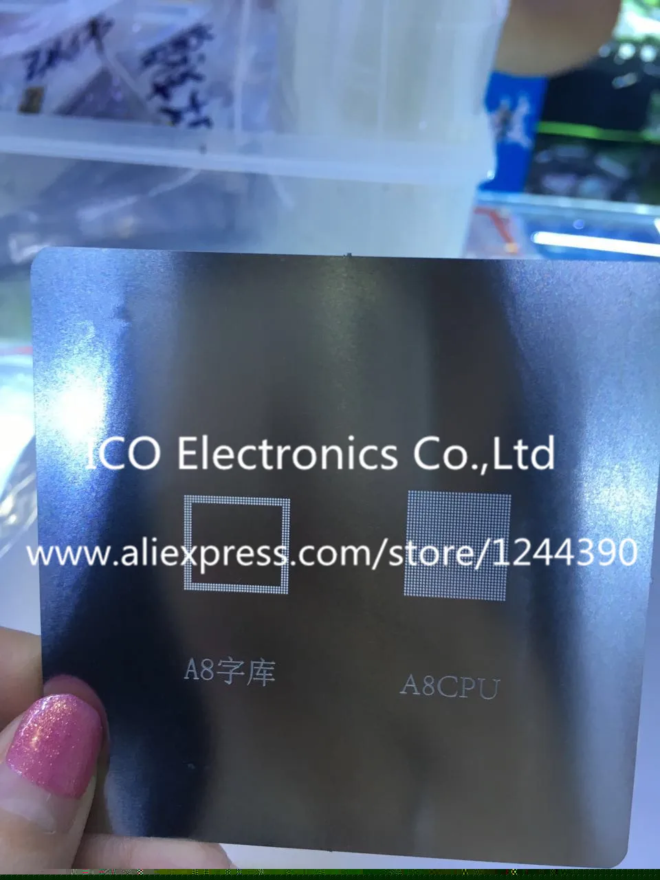 A8 CPU + RAM для iPhone 6 6Plus eMMC IC Chip 2 в 1 полный комплект BGA трафарет Rebaling Tin Plant Net|cpu kit|kit setcpu