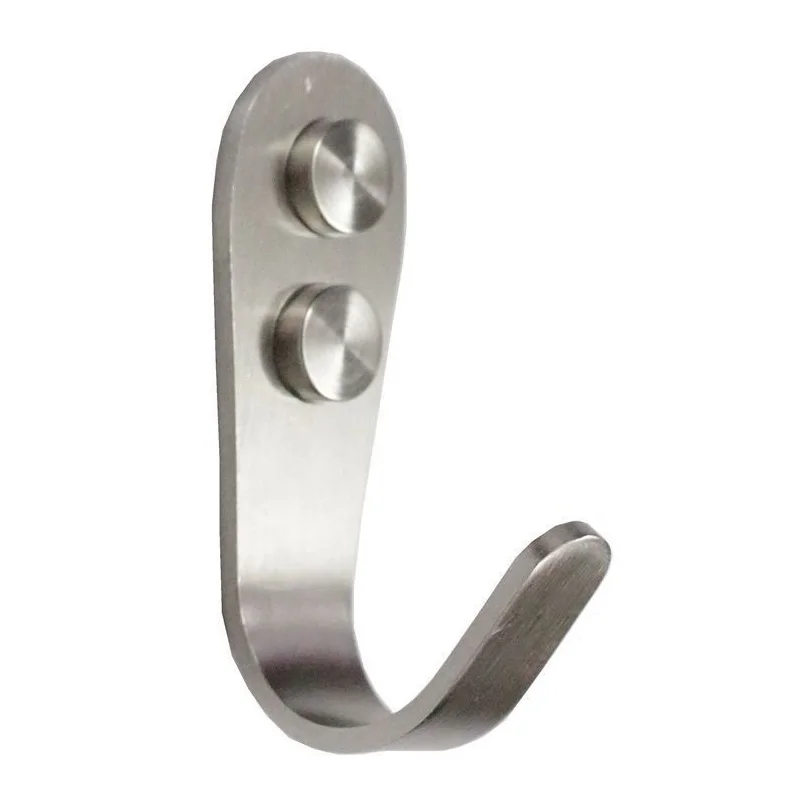 10PCS H52MM Bathroom Shower Room Stall Partition Door Clothes Rack Pegs